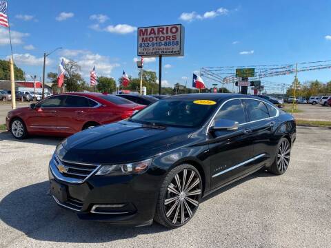2016 Chevrolet Impala for sale at Mario Motors in South Houston TX