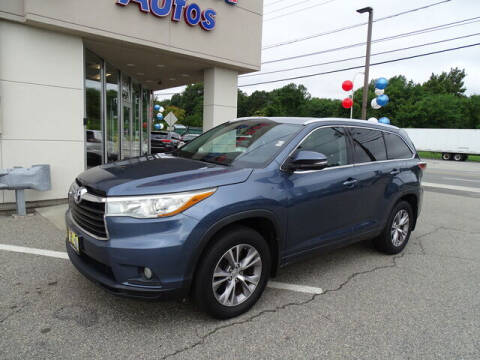 2015 Toyota Highlander for sale at KING RICHARDS AUTO CENTER in East Providence RI