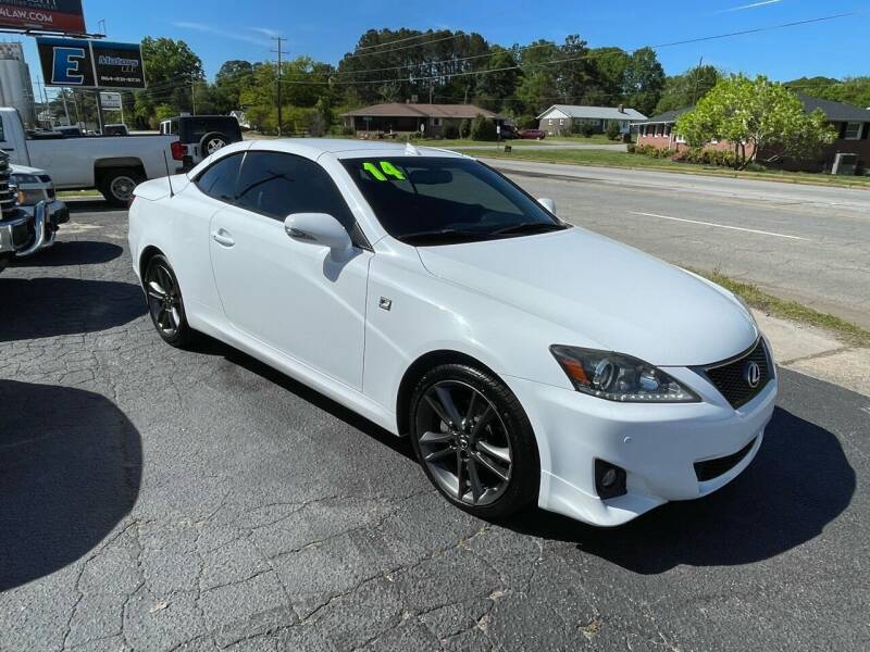 2014 Lexus IS 250C for sale at E Motors LLC in Anderson SC