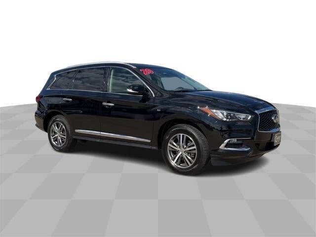 Used 2020 INFINITI QX60 LUXE with VIN 5N1DL0MM6LC518683 for sale in Waterloo, IA