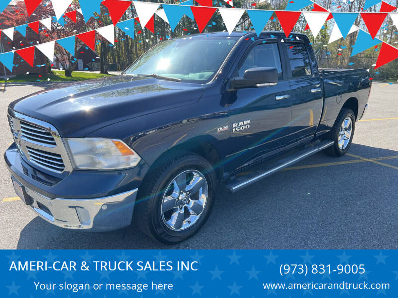 2014 RAM 1500 for sale at AMERI-CAR & TRUCK SALES INC in Haskell NJ