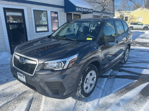 2020 Subaru Forester for sale at Snowfire Auto in Waterbury VT
