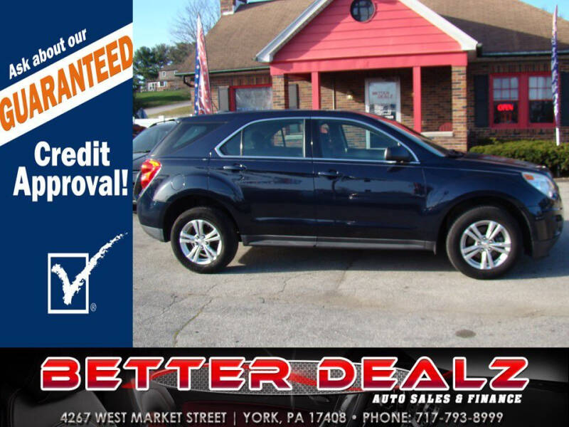 2015 Chevrolet Equinox for sale at Better Dealz Auto Sales & Finance in York PA