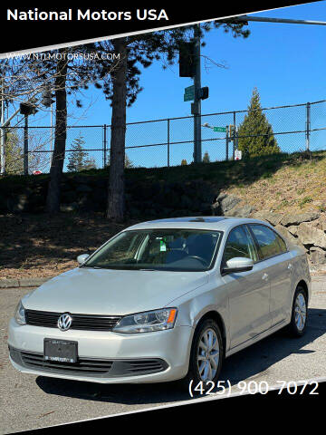 2011 Volkswagen Jetta for sale at National Motors USA in Bellevue WA