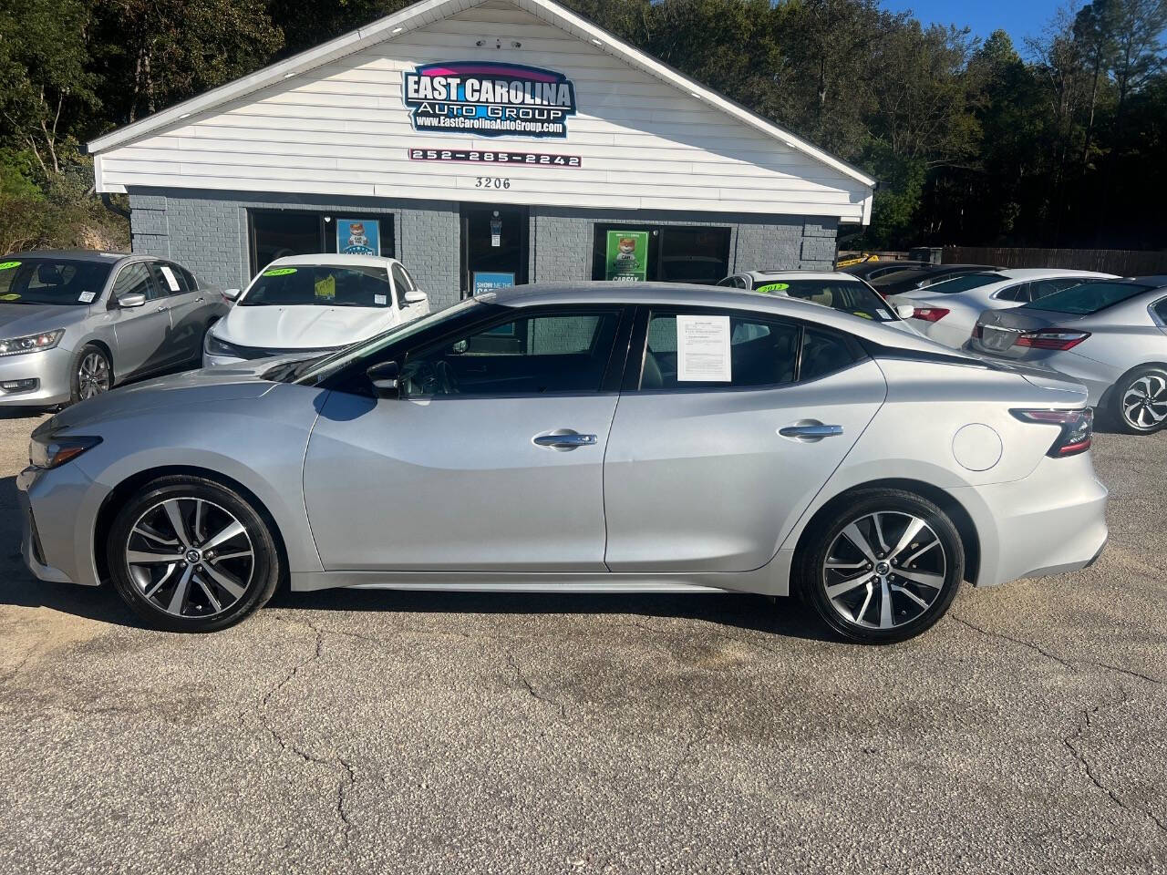 2019 Nissan Maxima for sale at EAST CAROLINA AUTO GROUP LLC in Wilson, NC