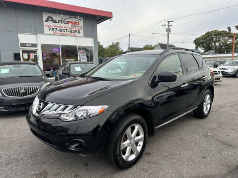 2009 Nissan Murano for sale at AutoPro Virginia LLC in Virginia Beach VA