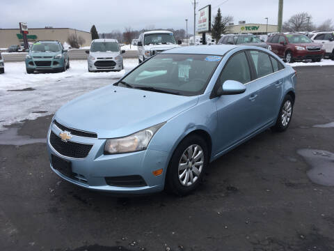 2011 Chevrolet Cruze for sale at JACK'S AUTO SALES in Traverse City MI