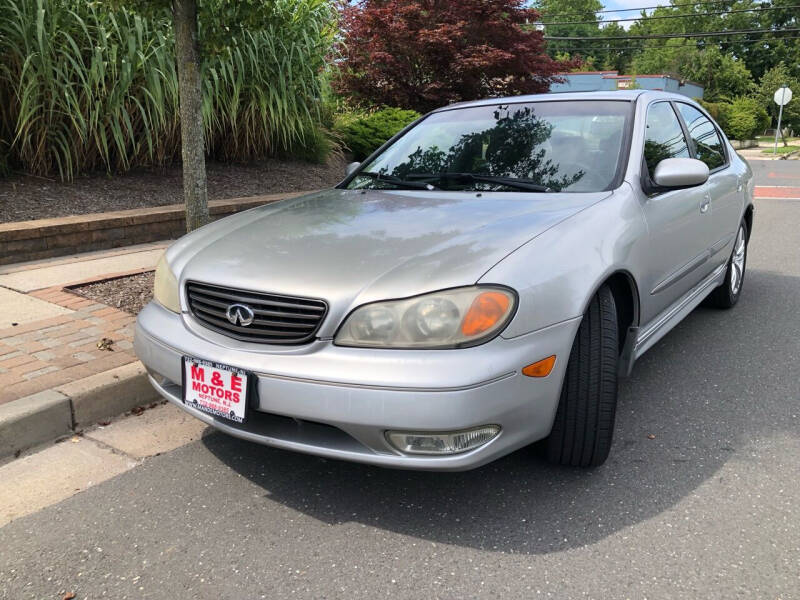 2002 Infiniti I35 for sale at M & E Motors in Neptune NJ