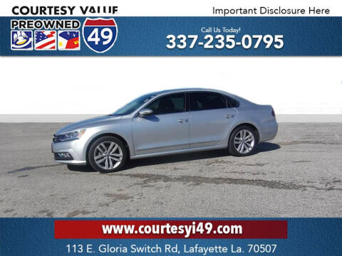 2018 Volkswagen Passat for sale at Courtesy Value Pre-Owned I-49 in Lafayette LA