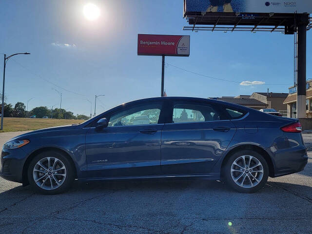 2019 Ford Fusion Hybrid for sale at Optimus Auto in Omaha, NE