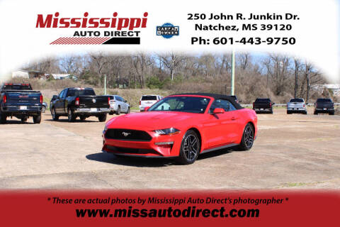 2022 Ford Mustang for sale at Auto Group South - Mississippi Auto Direct in Natchez MS