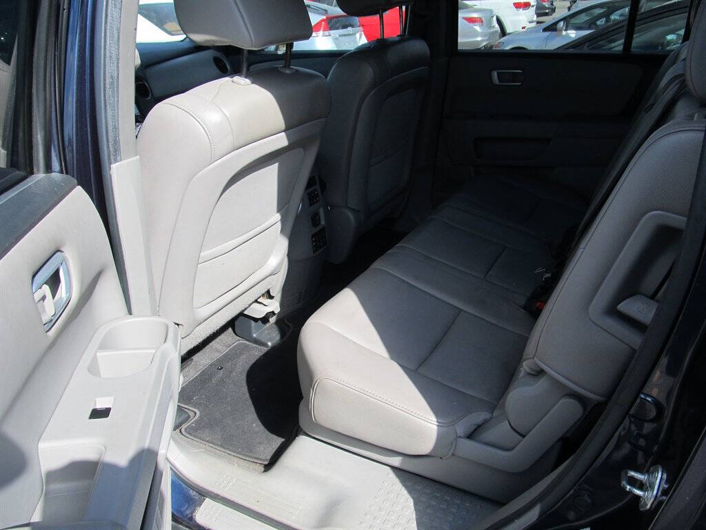 Blue,Dark 2012 Honda Pilot EX-L w/DVD EX-L 4dr SUV w/DVD 7