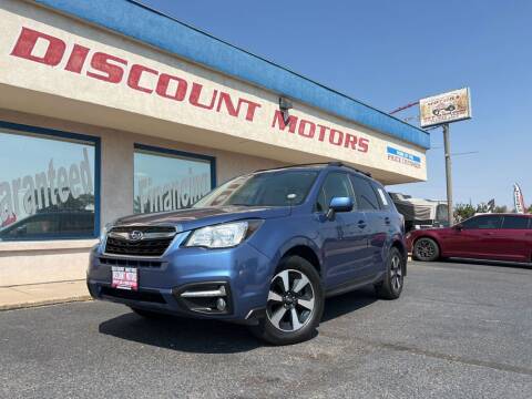 2017 Subaru Forester for sale at Discount Motors in Pueblo CO