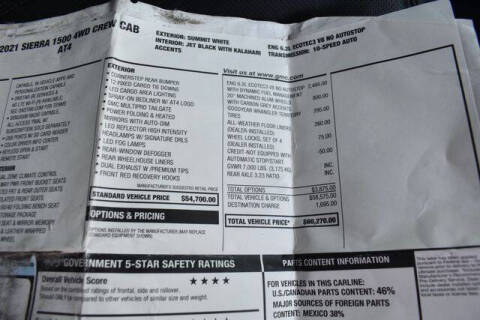 2021 GMC Sierra 1500