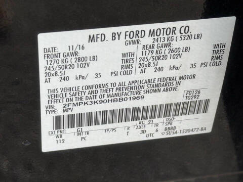 2017 Ford Edge Titanium