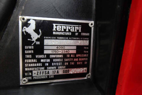 1986 Ferrari Testarossa