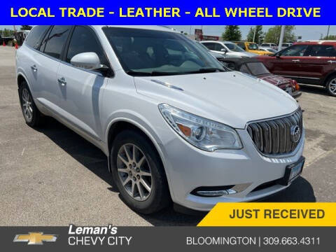 2016 Buick Enclave for sale at Leman's Chevy City in Bloomington IL