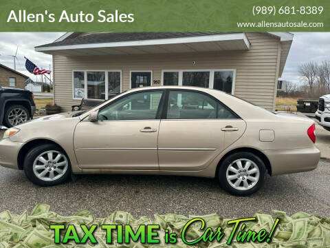 2002 Toyota Camry for sale at Allen's Auto Sales in Saint Louis MI