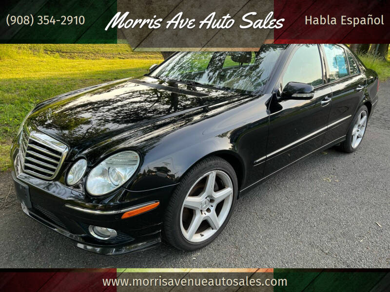 2009 Mercedes-Benz E-Class for sale at Morris Ave Auto Sales in Elizabeth NJ