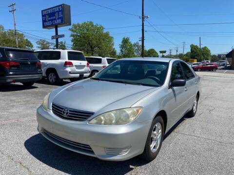 2005 Toyota Camry for sale at Brewster Used Cars in Anderson SC