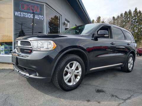 2011 Dodge Durango for sale at Westside Auto in Elba NY
