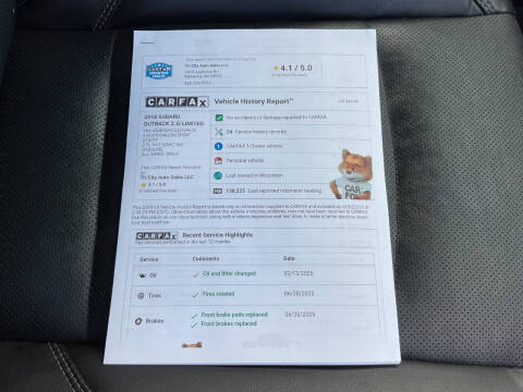 2018 Subaru Outback 2.5i Limited