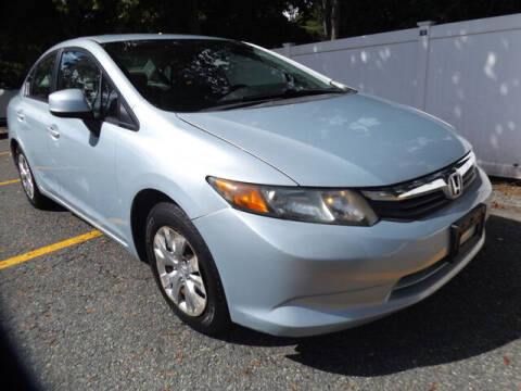 2012 Honda Civic for sale at Wayland Automotive in Wayland MA