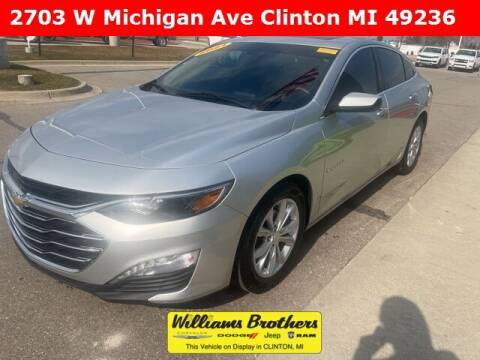2021 Chevrolet Malibu for sale at Williams Brothers Pre-Owned Clinton in Clinton MI