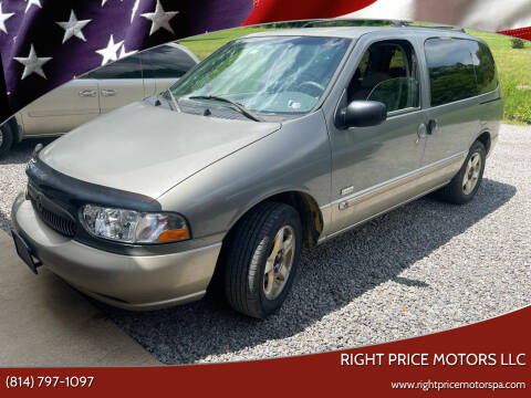 2000 Mercury Villager for sale at Right Price Motors LLC in Cranberry PA