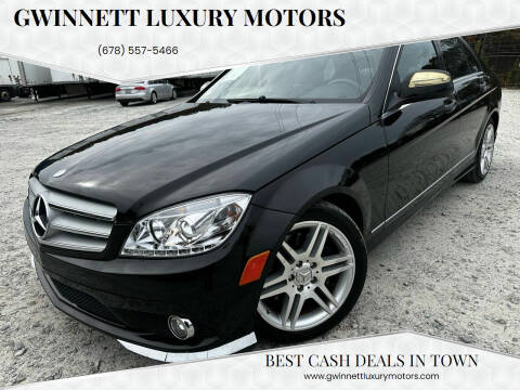 2009 Mercedes-Benz C-Class for sale at Gwinnett Luxury Motors in Buford GA