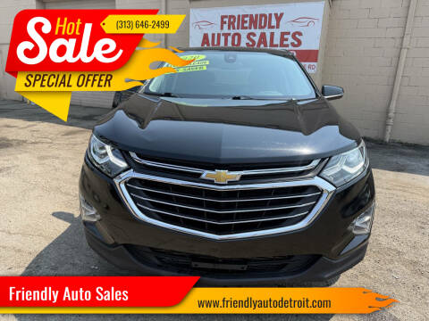 2020 Chevrolet Equinox for sale at Friendly Auto Sales in Detroit MI