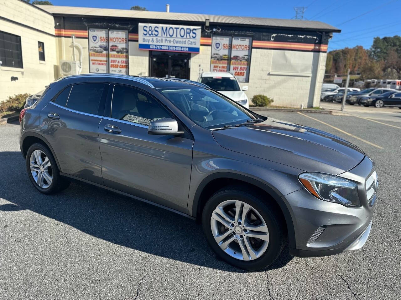 2015 Mercedes-Benz GLA for sale at S & S Motors in Marietta, GA