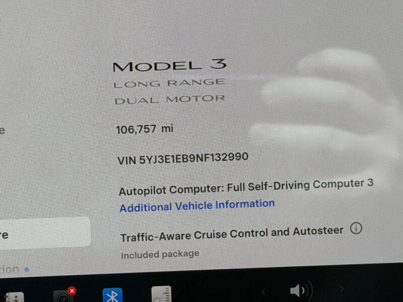 2022 Tesla Model 3 Long Range
