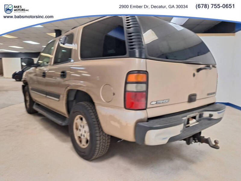 2005 Chevrolet Tahoe