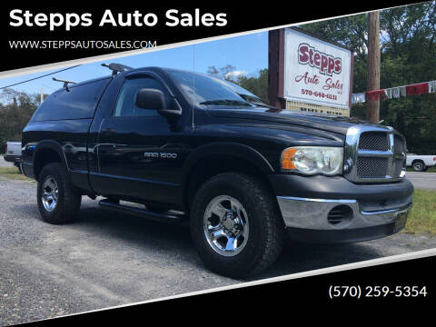 2003 Dodge Ram Pickup 1500 for sale at Stepps Auto Sales in Shamokin PA