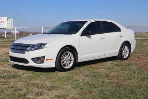 2012 Ford Fusion for sale at Liberty Truck Sales in Mounds OK