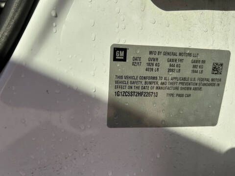 2017 Chevrolet Malibu LS Fleet