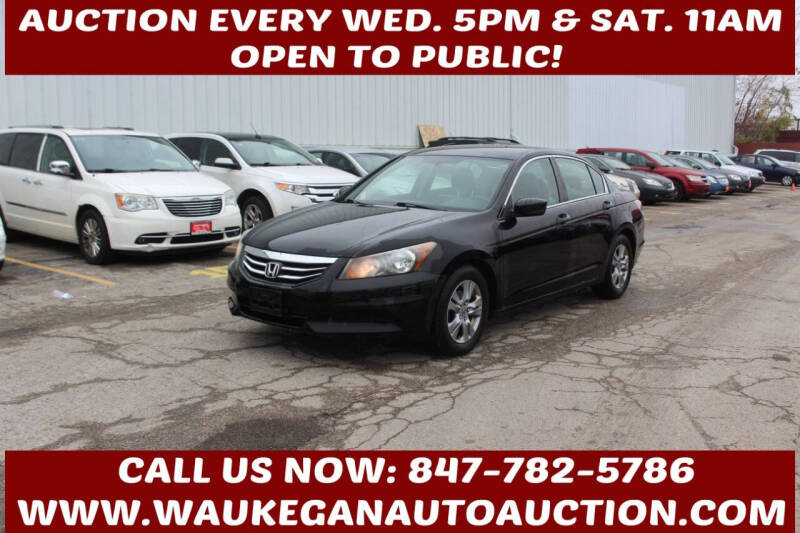 2012 Honda Accord for sale at Waukegan Auto Auction in Waukegan IL