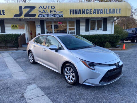 2022 Toyota Corolla for sale at JZ AUTO SALES INC in Marietta GA