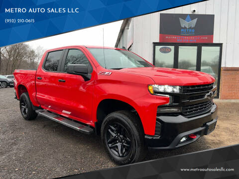 2019 Chevrolet Silverado 1500 for sale at METRO AUTO SALES LLC in Lino Lakes MN