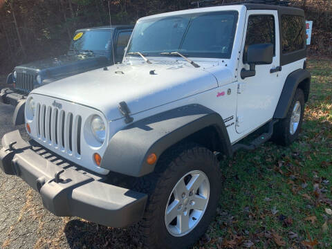 2013 Jeep Wrangler for sale at Select Auto LLC in Ellijay GA