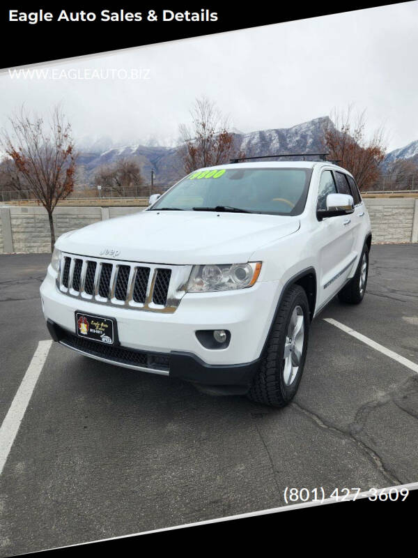 Used 2013 Jeep Grand Cherokee Overland with VIN 1C4RJFCG4DC529889 for sale in Provo, UT