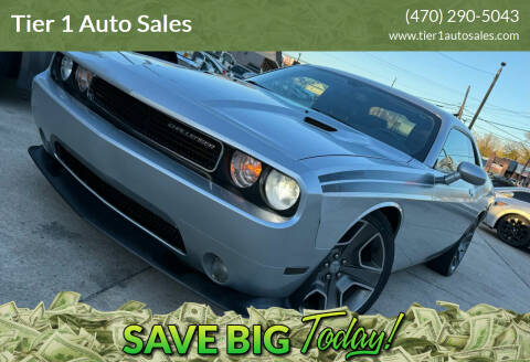 2012 Dodge Challenger for sale at Tier 1 Auto Sales in Gainesville GA