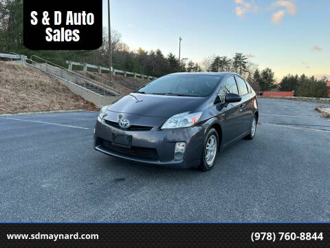 2010 Toyota Prius for sale at S & D Auto Sales in Maynard MA