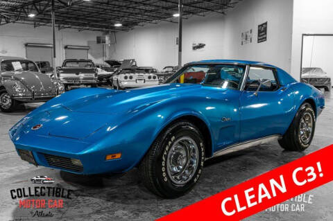 1973 Chevrolet Corvette for sale at Collectible Motor Car of Atlanta in Marietta GA