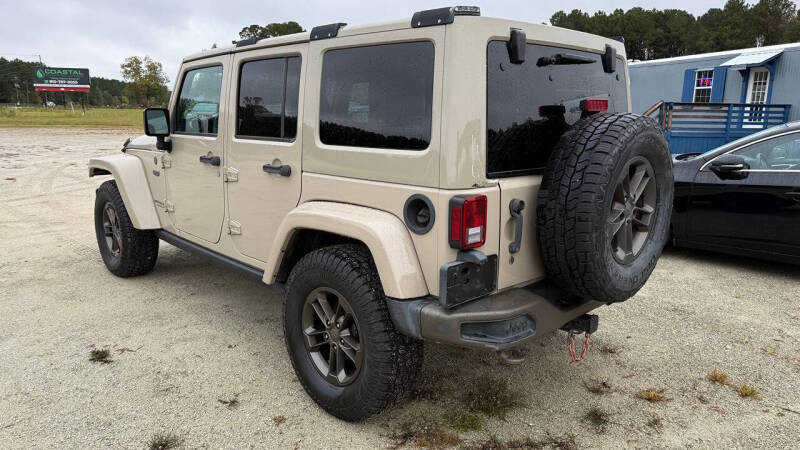 2016 Jeep Wrangler Unlimited Sahara 75th Anniversary