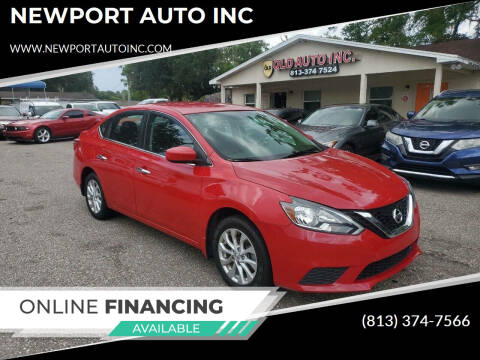2018 Nissan Sentra for sale at NEWPORT AUTO INC in Tampa FL