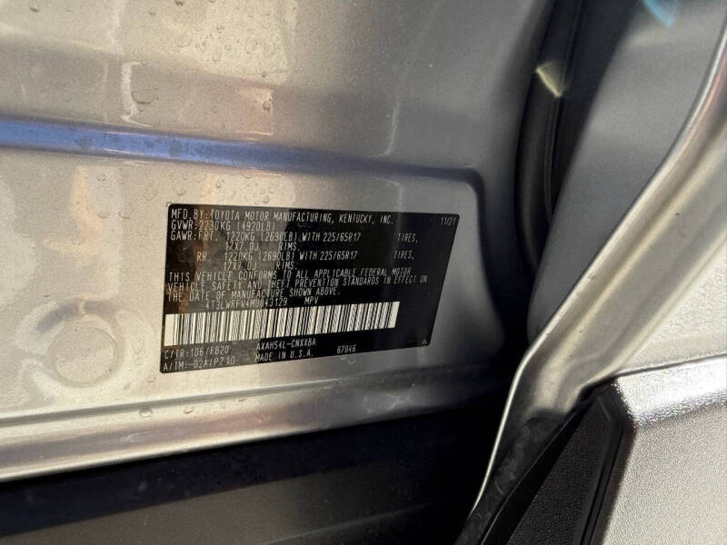 2021 Toyota RAV4 Hybrid LE