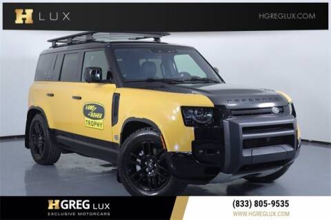 2022 Land Rover Defender for sale at HGREG LUX EXCLUSIVE MOTORCARS in Pompano Beach FL