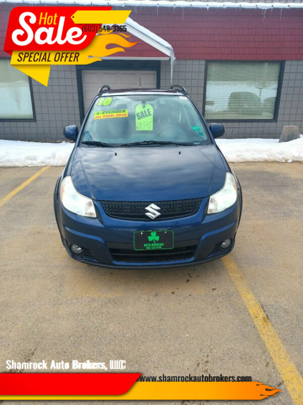 2010 Suzuki SX4 Crossover for sale at Shamrock Auto Brokers, LLC in Belmont NH